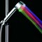 Soffione doccia a mano con sensore di temperatura automatico colorato a LED - #1